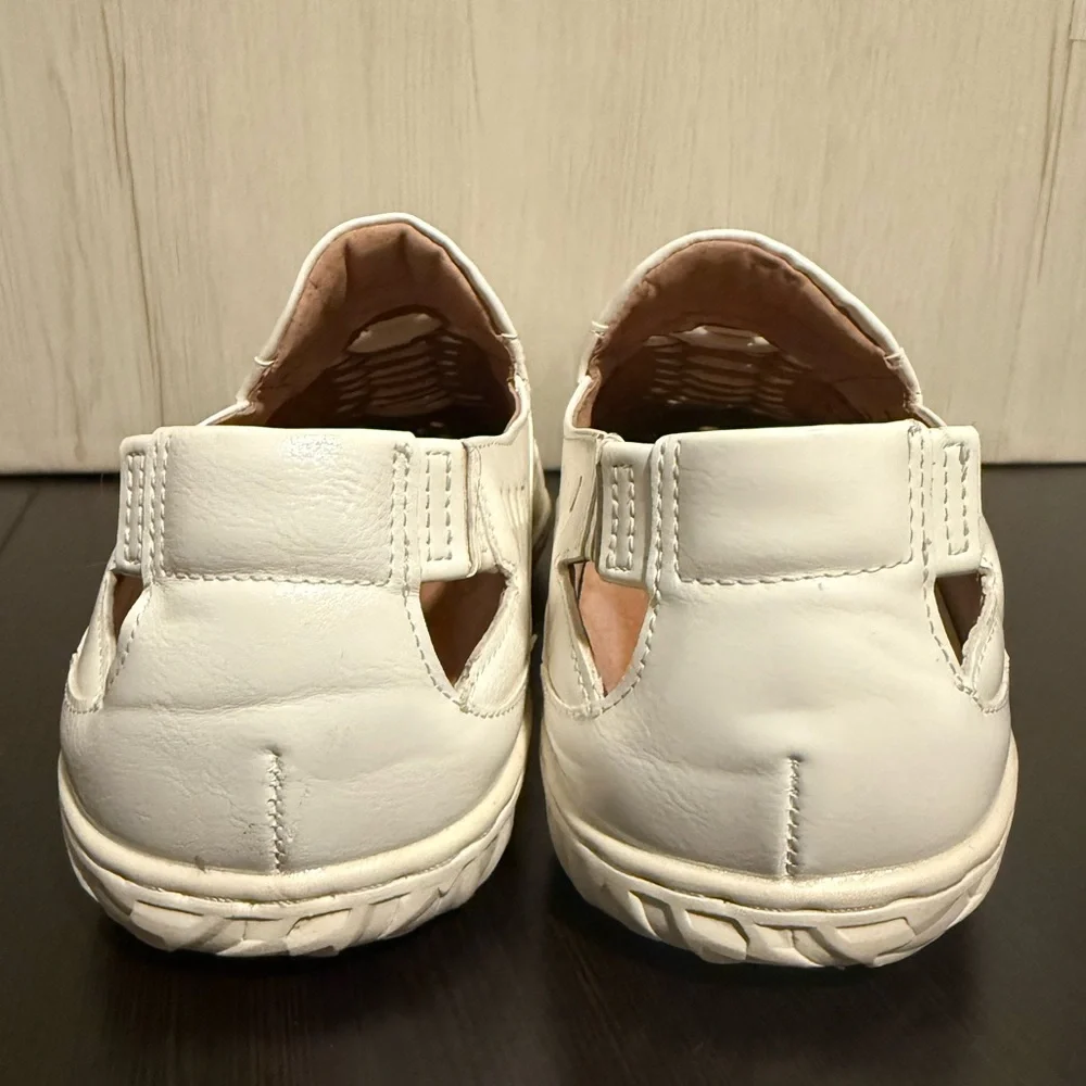 Stacy Adams Ibiza Slip On White Woven Loafer Men’s Size 8 Lightweight Casual - Picture 4 of 11